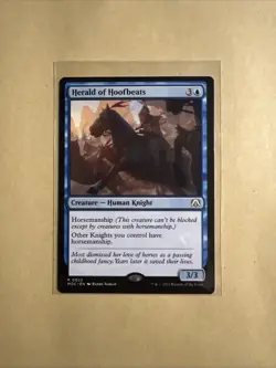 MTG Herald of Hoofbeats MOC 0022 R NM Regular - Image 1