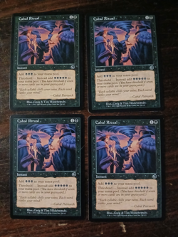 MTG 4 x Cabal Ritual Torment Regular - Image 1