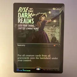 RISE OF THE DARK REALMS NM Secret Lair Drop FOIL Magic the Gathering MTG - Image 1