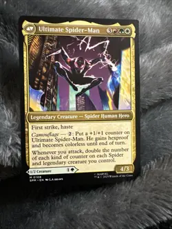 Magic the Gathering Spider-Man MTG Miles Morales Ultimate Spider-Man Card #0108 - Image 1