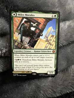 Magic the Gathering Spider-Man MTG Miles Morales Ultimate Spider-Man Card #0108 - Image 2