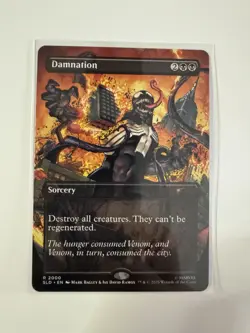 MTG Damnation (2000) *Non-Foil* Full Color Secret Lair: Venom MT/NM - Image 1