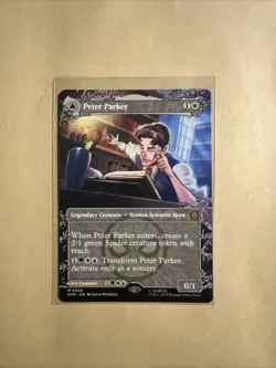 MTG Peter Parker SPM 0208 M NM Regular Borderless - Image 1