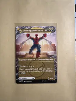 MTG Peter Parker SPM 0208 M NM Regular Borderless - Image 4