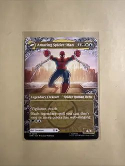 MTG Peter Parker SPM 0208 M NM Regular Borderless - Image 5