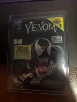 Venom, Lethal Protector/Eddie Brock MTG Spider-Man Mythic Borderless Foil #233 - Image 2