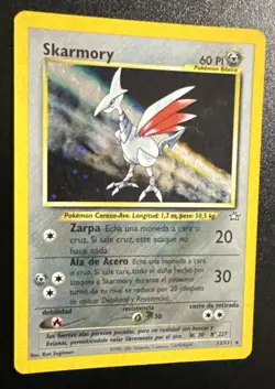 Vintage Pokemon TCG Neo Genesis - Skarmory Holo Rare - Near Mint - Image 2