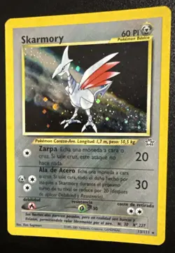 Vintage Pokemon TCG Neo Genesis - Skarmory Holo Rare - Near Mint - Image 3