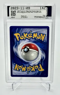 MAGNEMITE PSA 10 1999 POKEMON GAME #53 1ST EDITION GEM 8908 - Image 2