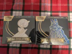 Pokemon Mega Evolution Gardevoir & Lucario Elite Trainer Box (ETB) Set - Sealed - Image 1