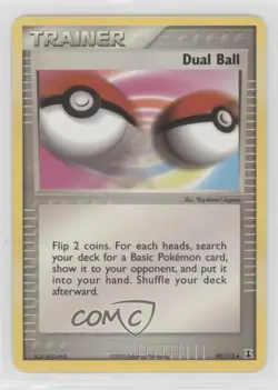 Dual Ball Pokemon EX Delta Species #89 2005 - Image 1