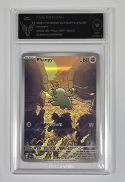 Pokemon Slab: Phanpy - 205/191 - SSP - Graded TCG Mint 9 - Image 1