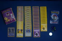Pokemon TCG Zap! Theme Deck - Opened, Complete, Excellent, Shadowless - Image 2
