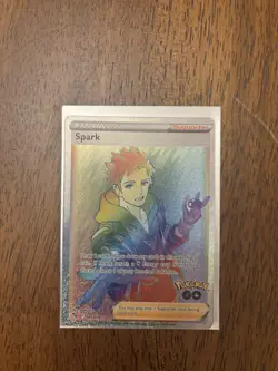 Pokemon Go Spark Secret Rainbow Rare Holo Card 085/078 TCG - Image 1