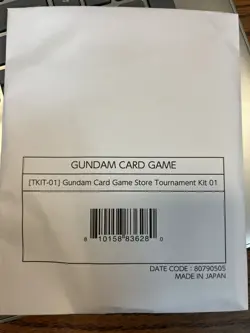 Gundam Card Game Store Tournament Kit 01 ENGLISH SEALED TKIT-01 - Image 1