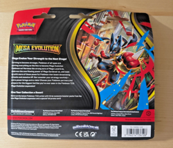 Pokemon TCG Mega Evolution 3-Pack Blister - Golduck Promo Card - Factory Sealed - Image 2
