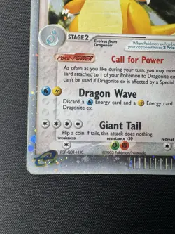 Pokemon TCG Dragonite EX 2003 Holo Card 90/97 Dragon E Reader 💎MP💎 - Image 5