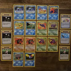 French - 1999 Near Mint - Fossil Set - 20 Card Lot - Pokemon TCG - Image 1