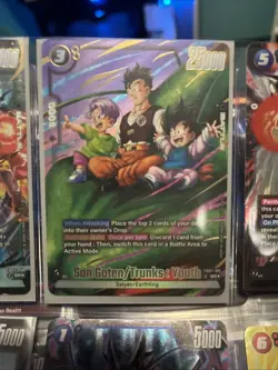 Dragon Ball Goten Trunks Childhood Trading Card Limited - Image 1
