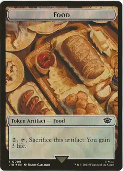 Food Orc Army 09 05 Token MTG Lord of the Rings Tales of Middle Earth NM/MT - Image 1