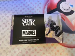 MTG Spider-Man Villainous Plots, Foil, New/Sealed (SLD Secret Lair Drop) - Image 1