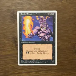 Junun Efreet LP MTG 1995 Core Set 4th Edition Regular Magic the Gathering Card - Image 1