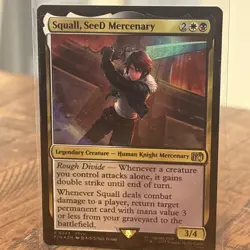 Squall, SeeD Mercenary Foil R FINAL FANTASY 243 NM MTG MINT - Image 1