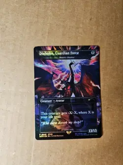 MTG Store Championship Foil Promo Death's Shadow - Diablos, Guardian Force (NM) - Image 2