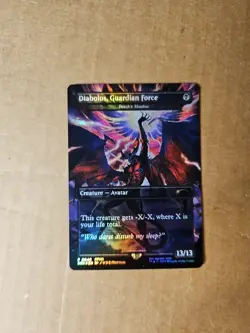 MTG Store Championship Foil Promo Death's Shadow - Diablos, Guardian Force (NM) - Image 3