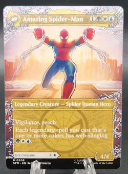 Peter Parker | Amazing Spider-Man (Borderless) [Marvel's Spider-Man] MTG M0208 - Image 2