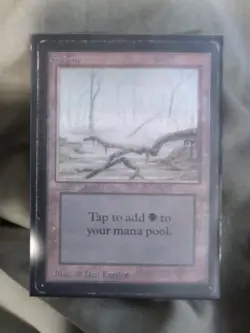 MTG Limited Edition Swamp Alpha Magic The Gathering - Image 1