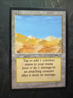 *** ARABIAN NIGHTS Desert (Campfire Variant) *** NM-Mint - Vintage MtG Magic - Image 1