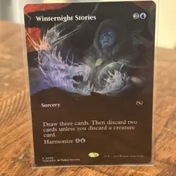 Winternight Stories Showcase Foil - Tarkir: Dragonstorm MTG-NM TDM 336 - Image 1