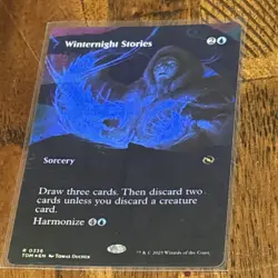 Winternight Stories Showcase Foil - Tarkir: Dragonstorm MTG-NM TDM 336 - Image 2