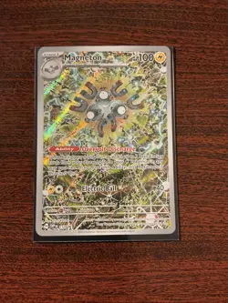Magneton 159 Surging Sparks Promo Pokemon Card With Card Sleeve - Image 1