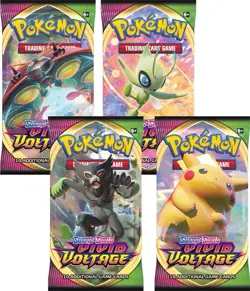 Pokemon Tcg Vivid Voltage Booster Pack FACTORY SEALED 820650807497 - Image 1