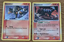Pokemon Cards Houndour Houndoom Set Ex Unseen Forces /115 Rare Holo - Image 1