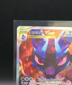 Pokemon TCG Lucario Vstar Crown Zenith ETB Promo - Near Mint - Image 2