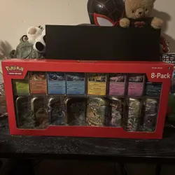Pokemon TCG Prismatic Evolutions Costco Mini Tins 8 Pack - Image 1