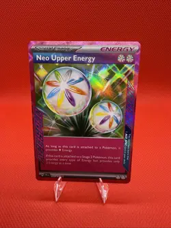 Neo Upper Energy 162/162 - Temporal Forces - Pokemon TCG - ACE SPEC Rare - NM - Image 1