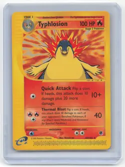 2002 Pokemon Typhlosion Expedition Base Set #64/165 Near Mint - Image 1