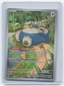 2023 Pokemon Snorlax SVP Black Star Promos #051 Near Mint - Image 1