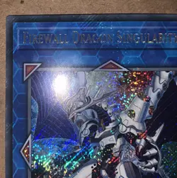 Yugioh Firewall Dragon Singularity CYAC-EN047 Secret Rare 1st Edition Near Mint - Image 2