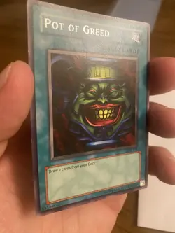 Pot of Greed LOB-119 The Legend of Blue Eyes White Dragon Unlimited MP Yugioh - Image 4