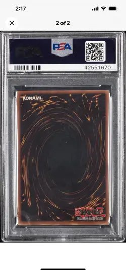YuGiOh Blue Eyes White Dragon SDK-001 1st Edition PSA 9 2002 Thick Foil Line Sdk - Image 2