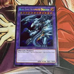🔥 Yugioh Blue-Eyes Ultimate Dragon LCKC-EN057 SECRET RARE NEAR MINT KAIBA - Image 1