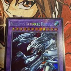 🔥 Yugioh Blue-Eyes Ultimate Dragon LCKC-EN057 SECRET RARE NEAR MINT KAIBA - Image 2