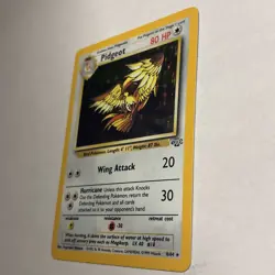 Pidgeot Jungle Holo Rare 8/64 Vintage Pokemon Card WOTC LP/NM - Image 3