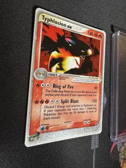 Typhlosion ex 99/100 - EX Sandstorm - Near Mint - Vintage Pokemon Card 💎NM💎 - Image 3
