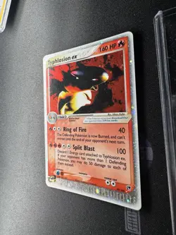 Typhlosion ex 99/100 - EX Sandstorm - Near Mint - Vintage Pokemon Card 💎NM💎 - Image 4